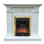 Портал Verona (белый дуб) под классический очаг Royal Flame