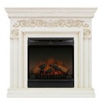 Портал Athena слоновая кость с патиной под очаг Dimplex Gannon