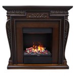 Портал Modena под очаг Dimplex Albany махагон коричневый антик