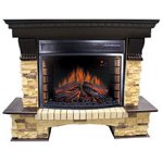 Портал Pierre Luxe сланец угловой под очаг Royal Flame Dioramic 25FX