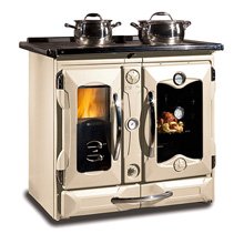 Печь дровяная La Nordica TermoSuprema Compact D.S.A кремовая