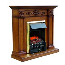 Портал Verona (дуб антик) под классический очаг Royal Flame