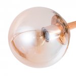 Плафон стекло шар янтарный 150мм (68мм посадка) Arte lamp A4485PL BOSTON