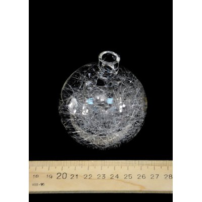 Плафон шарик паутинка серебро Ornella к артикулам 70401 / 3652