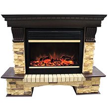 Портал Pierre Luxe угловой сланец под очаг Royal Flame Jupiter/Dioramic 28