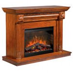 Портал Heritage Leaf  под очаг Dimplex Symphony DF3020EU темный орех