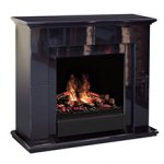 Портал Suite Black под очаг Dimplex Albany Черный лак