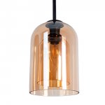 Плафон стекло янтарное 150мм Е14 Arte Lamp A7015SP PAIO