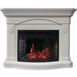 Портал Sydney белый дуб под очаг Royal Flame Dioramic 25 FX