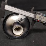 Плафон стекло прозрачный 130мм (68мм посадка) G31074