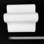 Плафон стекло гармошкой белый матовый 195*200мм E27 Arte lamp A3479PL/SP SERENATA