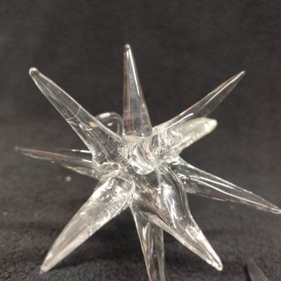 Плафон стекло звездочка большая 95мм G4 (11мм посадка) Плафон стекло звездочка большая 95мм G4 (11мм посадка)