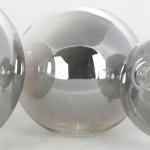 Плафон стекло тонированный зеркальный шар 150мм G9 с резьбой 20мм Lussole LSP-8750 BERKELEY