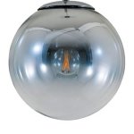 Плафон стекло шар полузеркальный 200мм (66мм посадка) Arte Lamp A7961SP CC JUPITER chrome