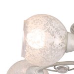 Плафон стекло белый с узором 130*110мм E14 (34мм посадка) Arte Lamp A5028PL CRISTY