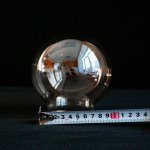 Плафон стекло шар тонированный 120*128мм (67мм посадка) Arte lamp A4577PL/AP/SP Grazioso