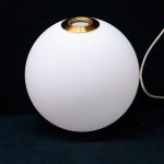 Плафон стекло белое матовое 300мм с резьбой 49мм бронза Arte Lamp A1922SP-1 BOLLA-UNICA