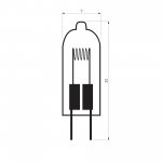 Лампа галогенная G4 12 В 35 Вт Elektrostandard