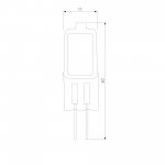 Лампа галогенная G4 220 В 35 Вт Elektrostandard