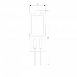 Лампа галогенная G4 220 В 35 Вт сверхъяркая Elektrostandard