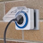 Розетка-таймер 16A x1 IP44 Белый TMH-M-2 Elektrostandard