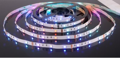 Светодиодная лента Лента светодиодная 12V 7,2W 30Led 5050 IP20 RGB, 5м Elektrostandard