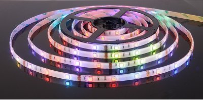 Светодиодная лента Лента светодиодная 12V 7,2W 30Led 5050 IP65 RGB, 5м Elektrostandard