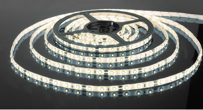Светодиодная лента Elektrostandard 3528/60 LED 4.8W IP65 [белая подложка] белый свет