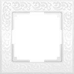 Рамка на 1 пост (белый) Werkel WL05-Frame-01-white