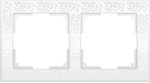 Рамка на 2 поста (белый) Werkel WL05-Frame-02-white