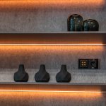 Розетка с заземлением (черный матовый) WL08-SKG-01-IP20 Werkel