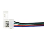 Аксессуары для светодиодной ленты Elektrostandard Коннектор 10cm для RGB светодиодной ленты гибкий одност.