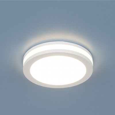 

Точечный светильник со светодиодами DSKR80 5W 3300K белый Elektrostandard, DSKR80 5W 3300K