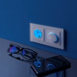 Рамка на 2 поста (белый,стекло) Werkel W0021101