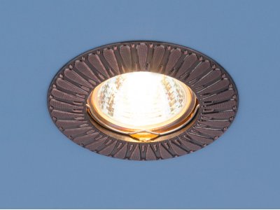 Точечный светильник для подвесных, натяжных и реечных потолков Elektrostandard 7203 медь (RAB)