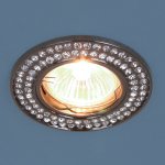 Точечный светильник Elektrostandard 8334 MR16 GU/CL черный/прозрачный