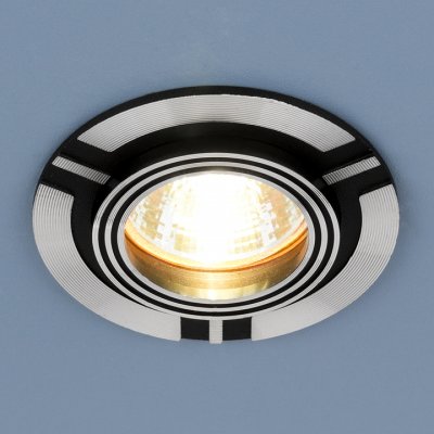 

Точечный светильник Электростандарт 5109 MR16 CH/BK хром/черный, 5109 MR16 CH
