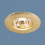 Точечный светильник Elektrostandard 602 MR16 SG сатин золото