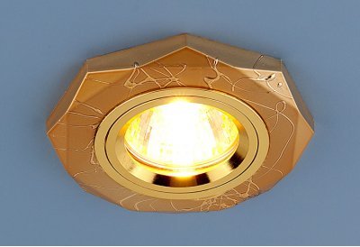 

Точечный светильник Электростандарт 2040 GD (золото, 2040 MR16 GD