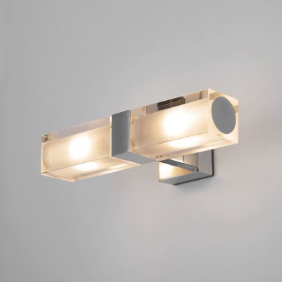 

Влагостойкий настенный светильник Duplex 2x28W 1228 AL14 хром Elektrostandard, Duplex 2 х 28W хром