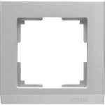 Рамка на 1 пост (серебряный) Werkel WL04-Frame-01