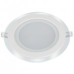 Встраиваемый потолочный светодиодный светильник Elektrostandard DLKR160 12W 4200K белый