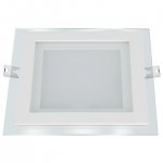 Встраиваемый потолочный светодиодный светильник Elektrostandard DLKS160 12W 4200K белый