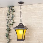 Libra H венге  уличный подвесной светильник IP33 GLXT-1408H Elektrostandard