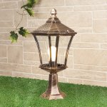 Virgo S черное золото ландшафтный светильник IP44 GLXT-1450S Elektrostandard