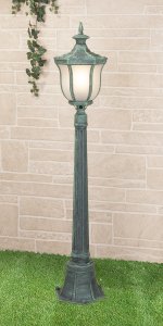 Светильник на столбе Elektrostandard Taurus F малахит (арт. GLXT-1458F)