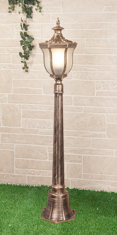 Светильник на столбе Elektrostandard Taurus F черное золото (арт. GLXT-1458F)