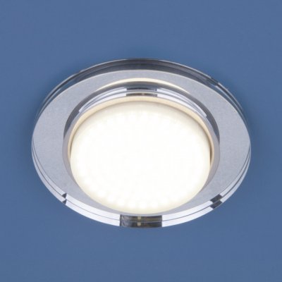 Точечный светильник 8061 GX53 SL зеркальный/серебро Elektrostandard