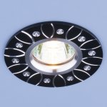 Алюминиевый точечный светильник Elektrostandard 2007 MR16 BK черный