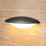 Настенный уличный светильник Elektrostandard Techno 1013 черный